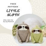 Free Sloth crochet pattern