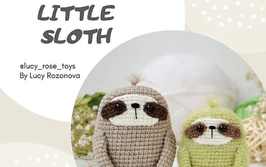 Sloth crochet pattern