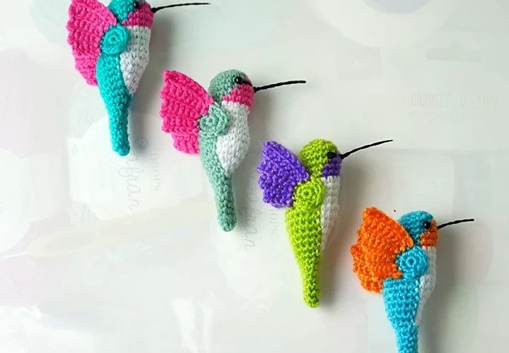 Hummingbird Amigurumi crochet pattern
