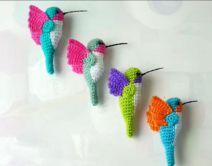 Hummingbird Amigurumi crochet pattern