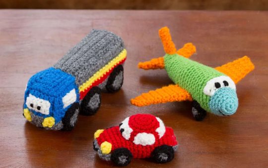 Car, Plane, & Truck toy patterns