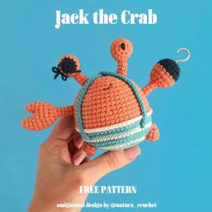 Crab Amigurumi free pattern