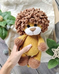 Lion Amigurumi crochet pattern
