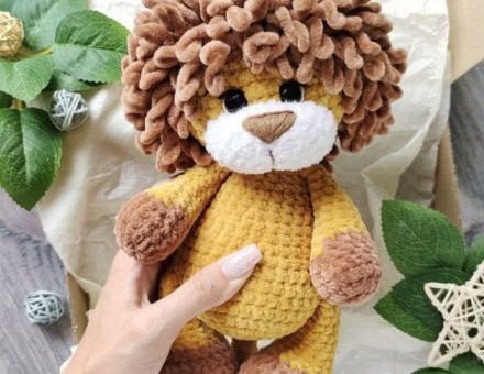 Lion Amigurumi crochet pattern