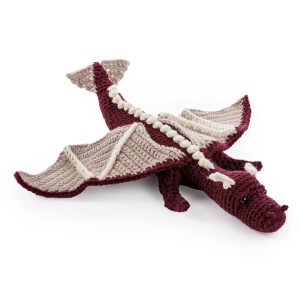 Amigurumi Fire Dragon crochet pattern