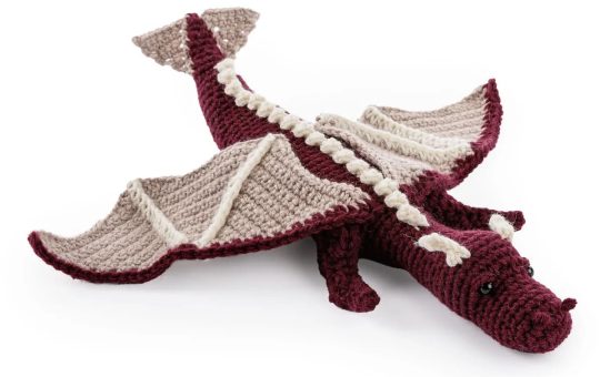 Amigurumi Fire Dragon crochet pattern